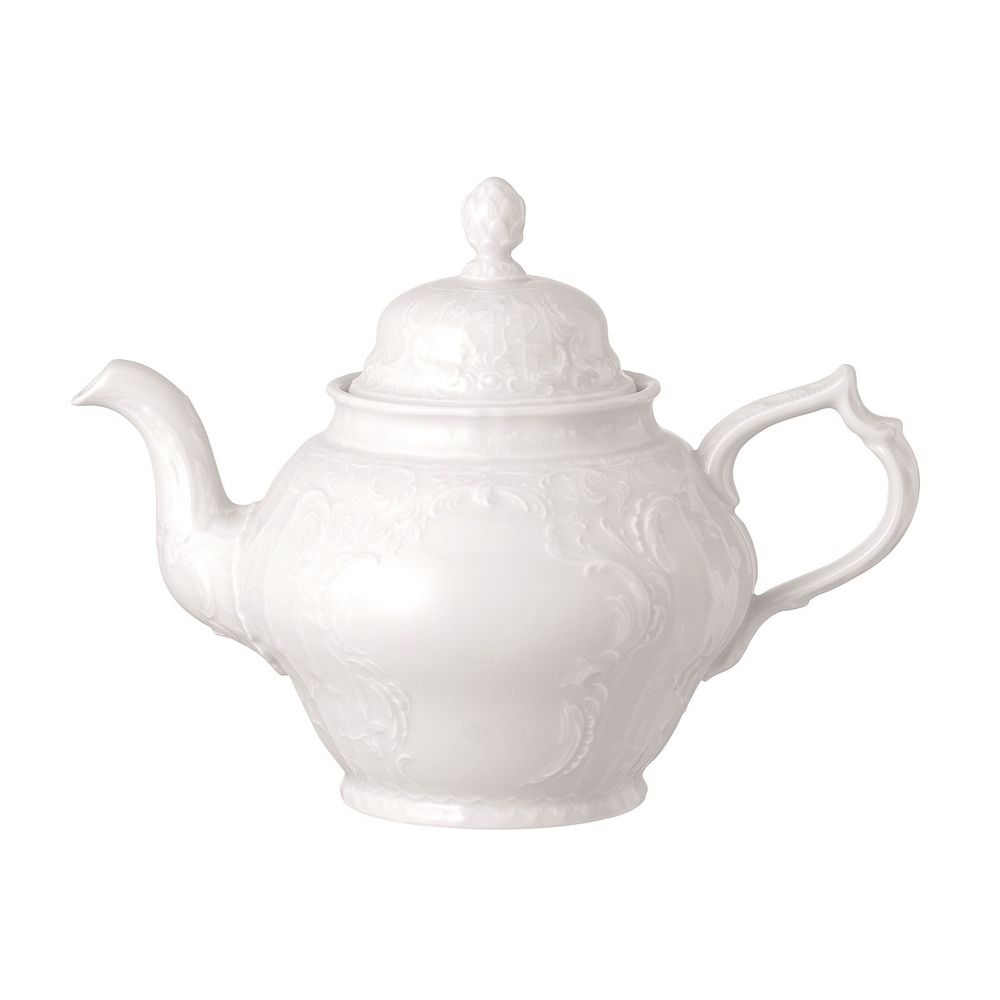 Rosenthal - Сан-Суси Белый чайник / артикул   10480 800001 14240  / GTIN 4012438123349