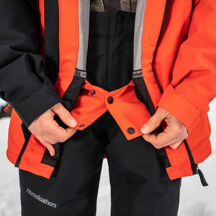 Куртка Horsefeathers  MORSE JACKET fiery red
