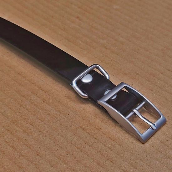 Сменный ошейник 19 мм для Garmin T5 mini, TT15 mini, Barklimiter, Delta, PRO (черный)