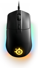 Мышь SteelSeries Rival 3 черный