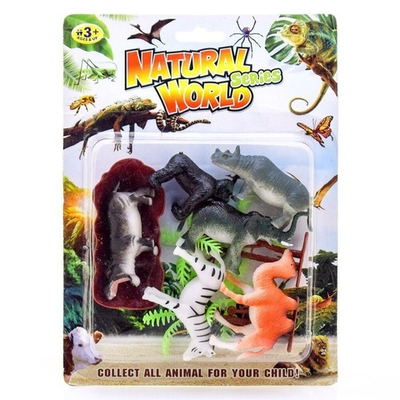 Игровой наб. Диких животных, 9 предм., в ассорт., блист. 200858272