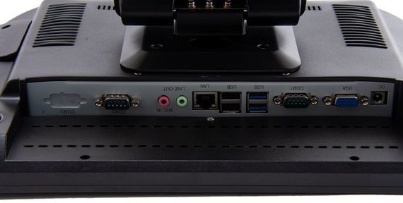 Сенсорный моноблок POScenter POS100 (15&quot;, Resistive, J1900, RAM 4Gb, SSD 64Gb, MSR) без ОС