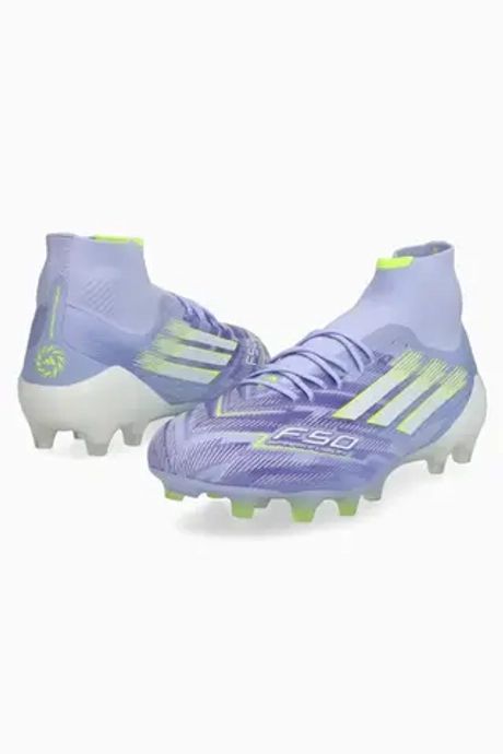 Бутсы adidas F50 Elite Mid FG/AG для женщин - фиолетовый