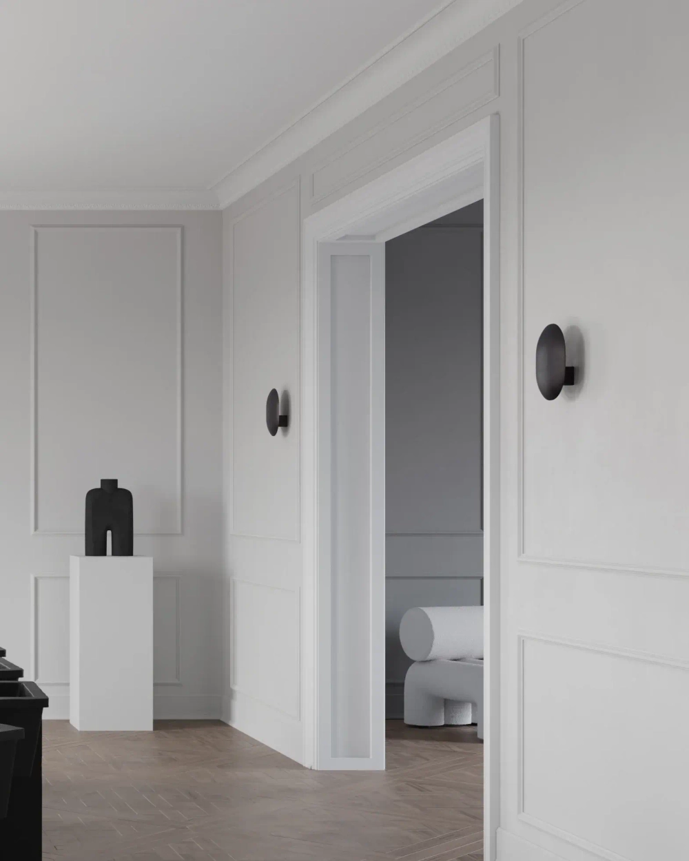 Лампа 101 Copenhagen Clam Wall Lamp - Burned Black