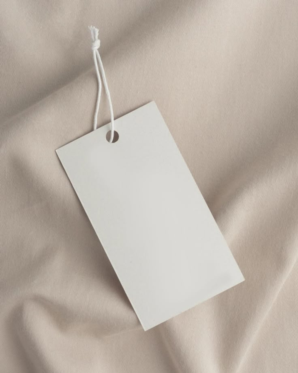 Бирки картонные 50х90 мм, 5000 шт., прямоугольные