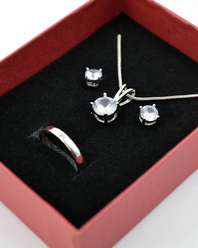 Футляр картонный прямоугольный, ассорти (6х2шт), серия "Подарочная" (№1)