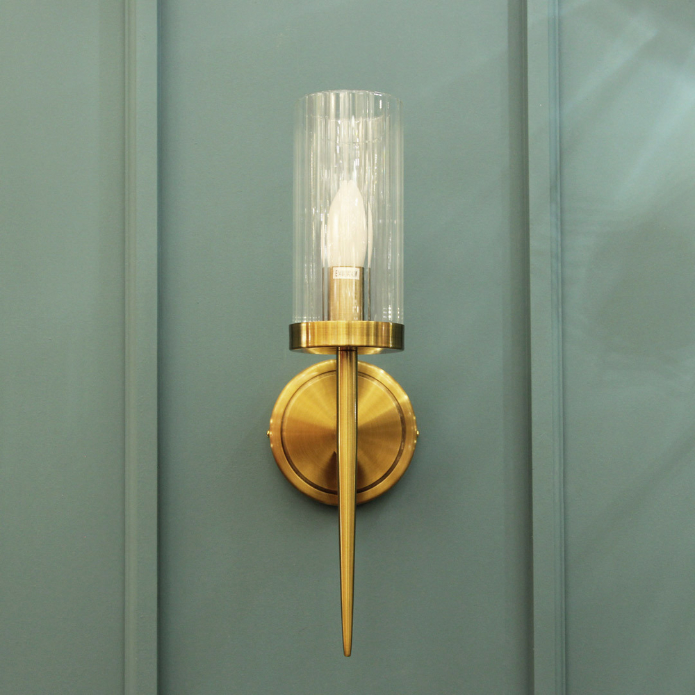 Бра Cloyd ENEY W1 / выс. 40 см - латунь темная (арт.20109)