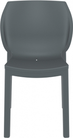 Стул пластиковый Siesta Contract Nora, темно-серый