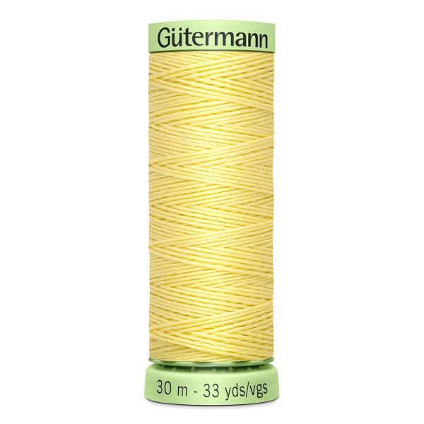 Нитки отделочные Gutermann Top Stitch 30 (30 метров), 5 кат. | 578 бледно-желтый