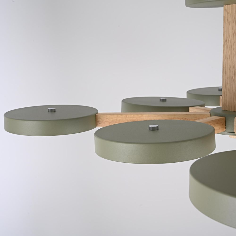 Потолочная Люстра Turna L8 Khaki By Imperiumloft