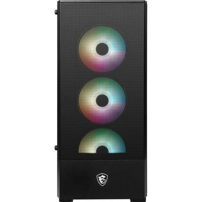 Корпус MSI MAG Forge 112R черный, без БП, ATX