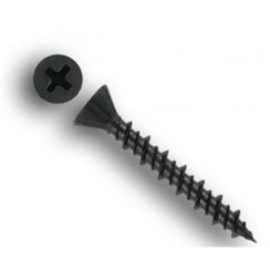 Саморез 3,9х25 для ГВЛ чёрный (упаковка 100шт) 33657