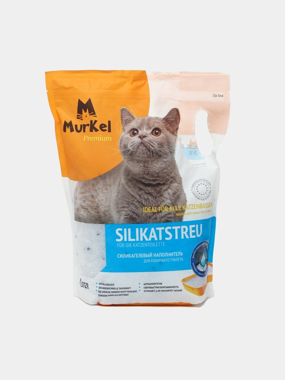 Murkel Силикагелевый наполнитель Нейтральный 4 л.