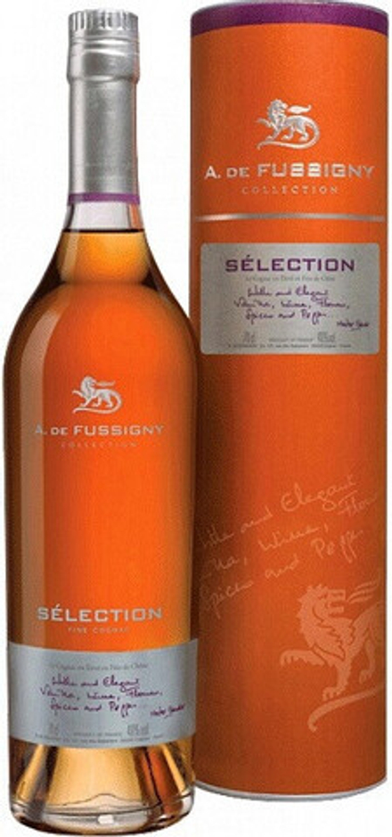 A. De Fussigny, Selection