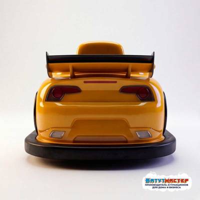 Бамперная электромашинка «Медовый Форсаж» для автодрома, современный корпус и подсветка