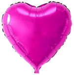 Воздушный шар Сердце (Пурпурное)