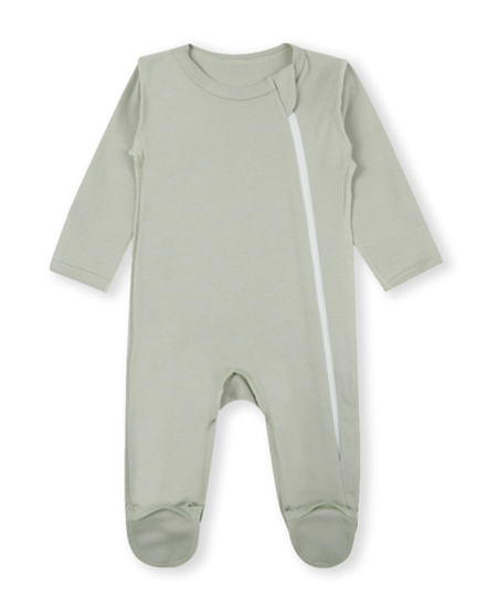 Комбинезон швы наружу на молнии RinaAmari Шалфей