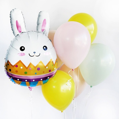 Фольгированный шар-фигура «Заяц пасхальный», 76 см