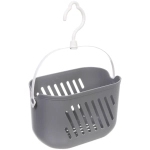 Корзинка для хранения подвесная «ЛЕНАРО», цвет серый, 23*13*14см, нагрузка 2кг (пакет)