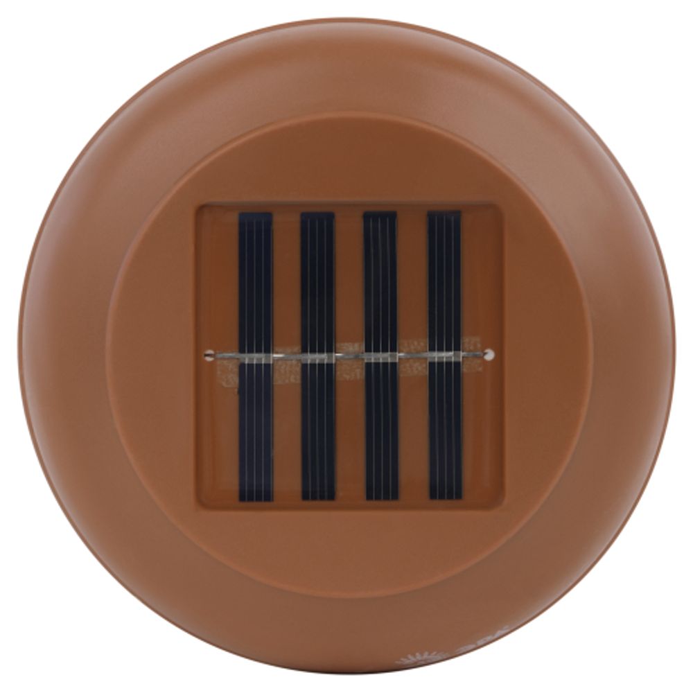 Светильник уличный ЭРА ERASF22-35 на солнечной батарее садовый Факел бамбук | Садовые декоративные светильники