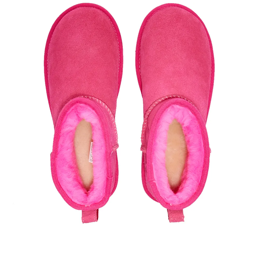 Угги Ugg Women's Classic Ultra Mini Taffy Pink