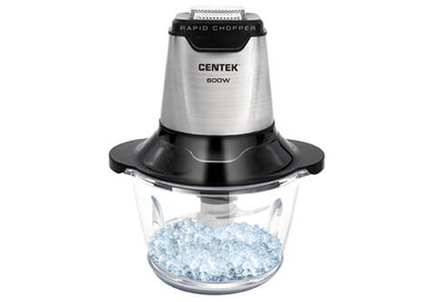 Измельчитель (чоппер) CENTEK CT-1392/1395/1393 скорости, разборные ножи, 4 лезвия, стакан на 2,0 л мощн. 600 Вт