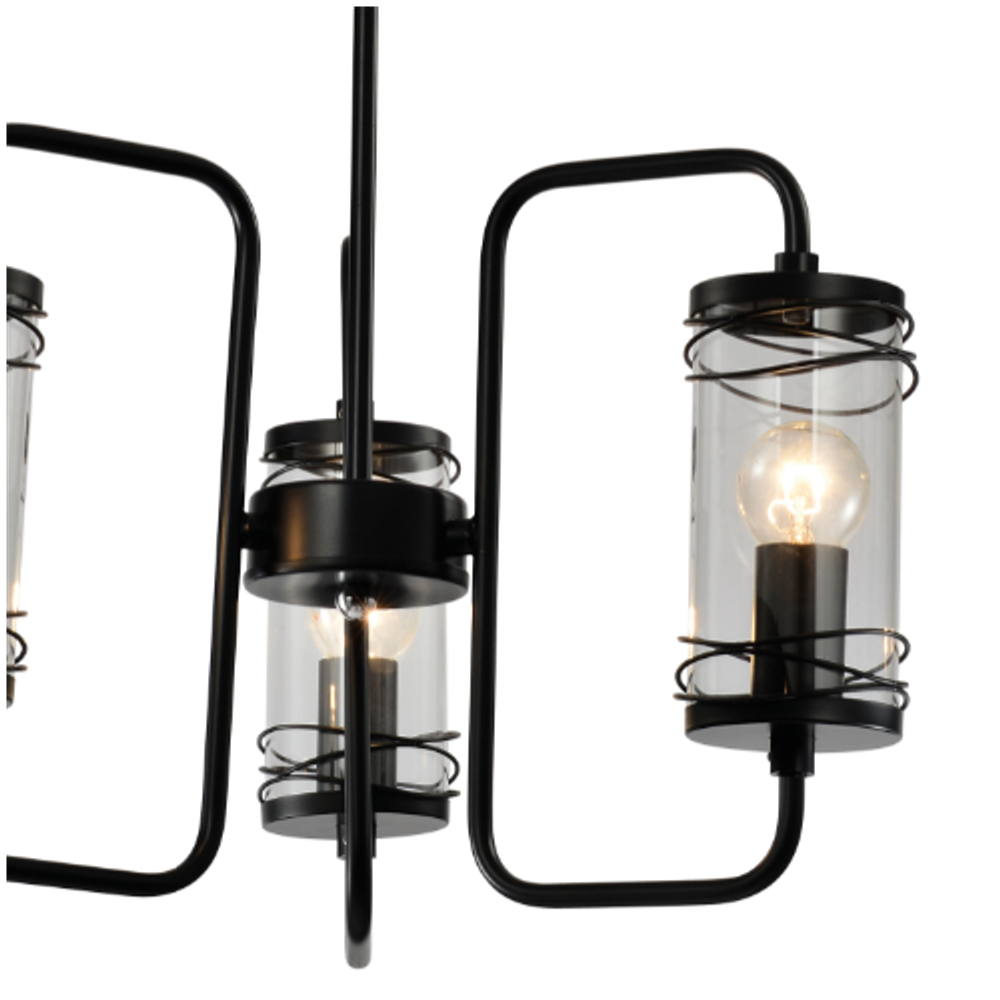 Люстра Rivoli Akanta 5061-303 3 х E14 40 Вт лофт - кантри | Rivoli