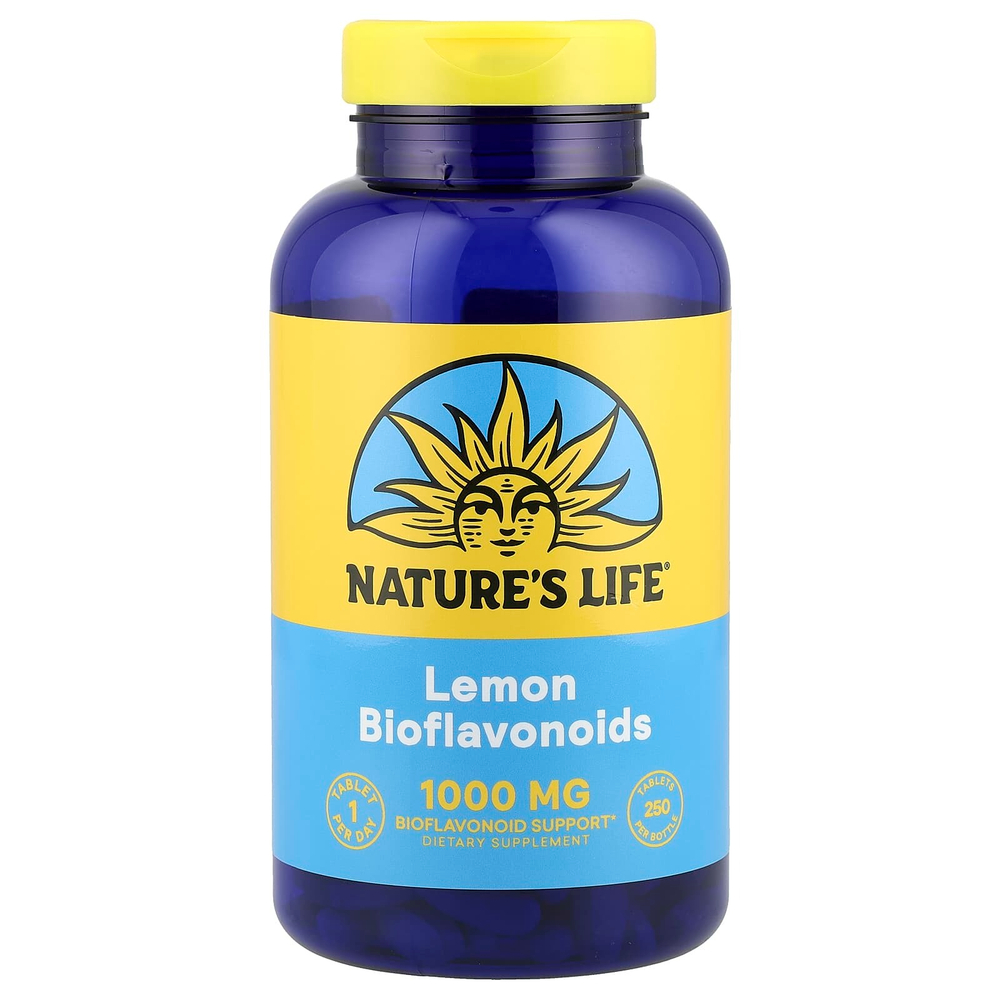 Nature's Life, Лимонные биофлавоноиды, 1000 мг, 250 таблеток