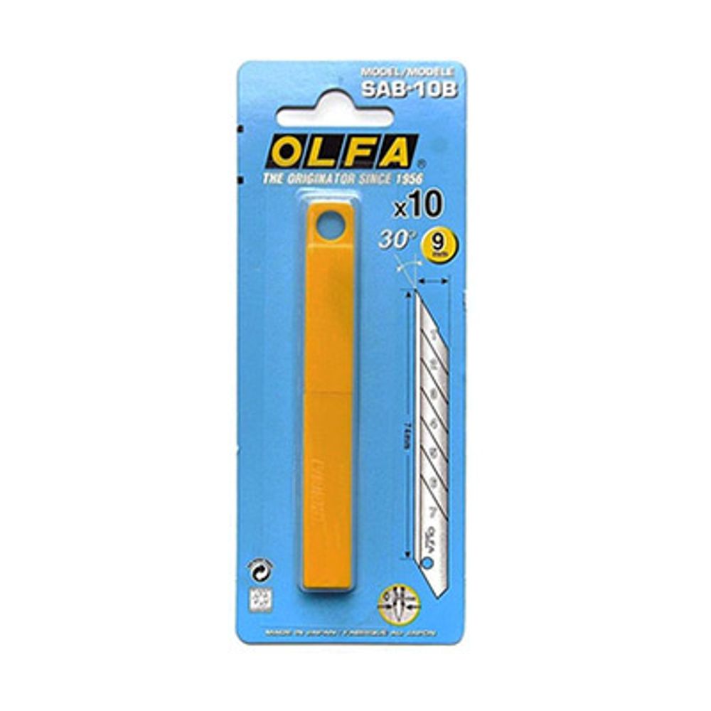 Лезвие сменное для ножа OLFA OL-SAB-10B (10 шт)