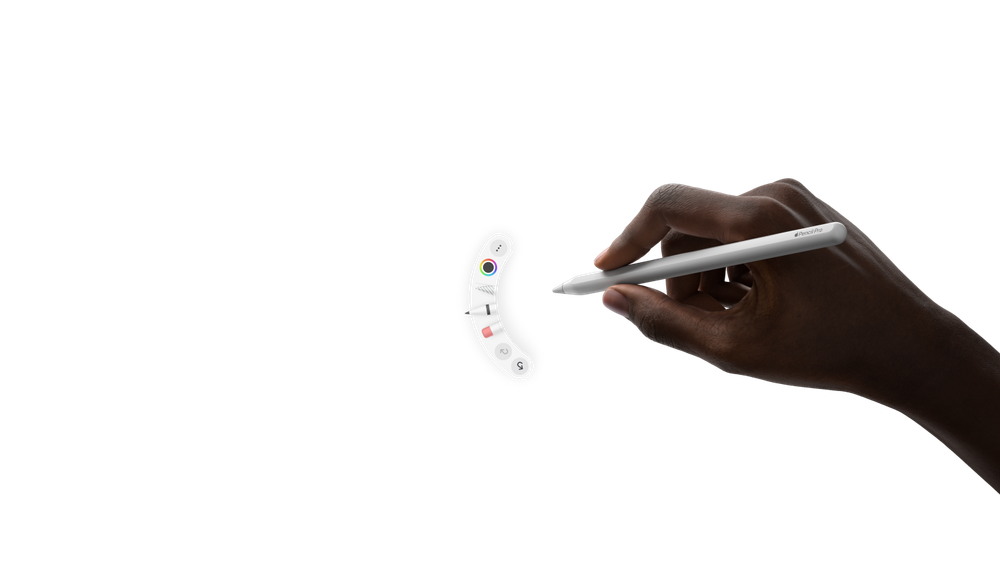 Стилус Apple Pencil pro для Apple iPad/Pro/Air/Mini белый (MX2D3ZA/A)
