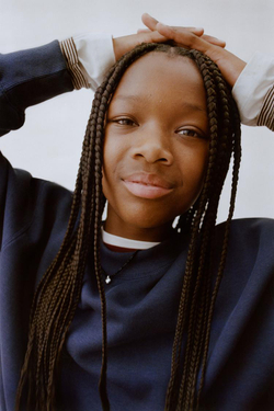 ZARA КОМПЛЕКТ ИЗ ТОЛСТОВКИ И БРЮК, СИНИЙ