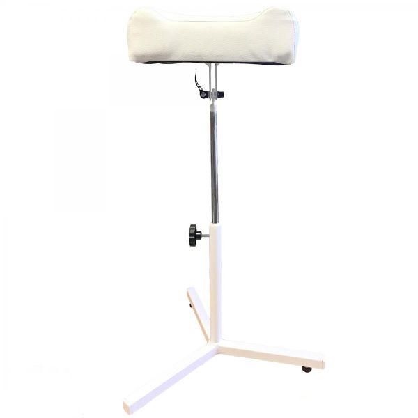 Polarus Подставка для педикюра с регулировкой наклона, белая подушка (фото 3)