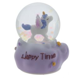 GAEM Фигурка декоративная "Лошадка" в стекл шаре (подсвет, 3xLR41), D4.5 см, L5,5 W5 H7 см