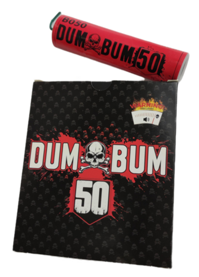 В050 Петарды "DUM BUM-50" (Волк) (1 упаковка / 4 штуки)