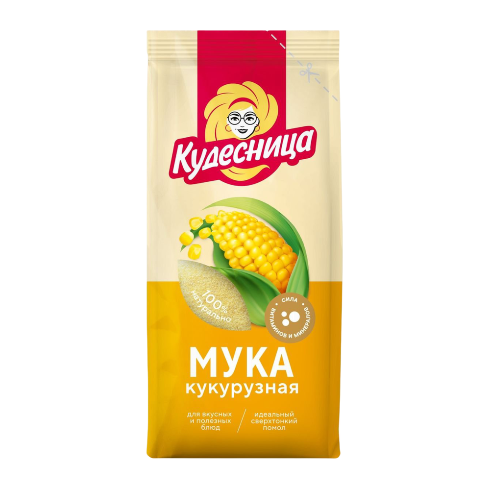 Мука Кукурузная "Кудесница" 400г