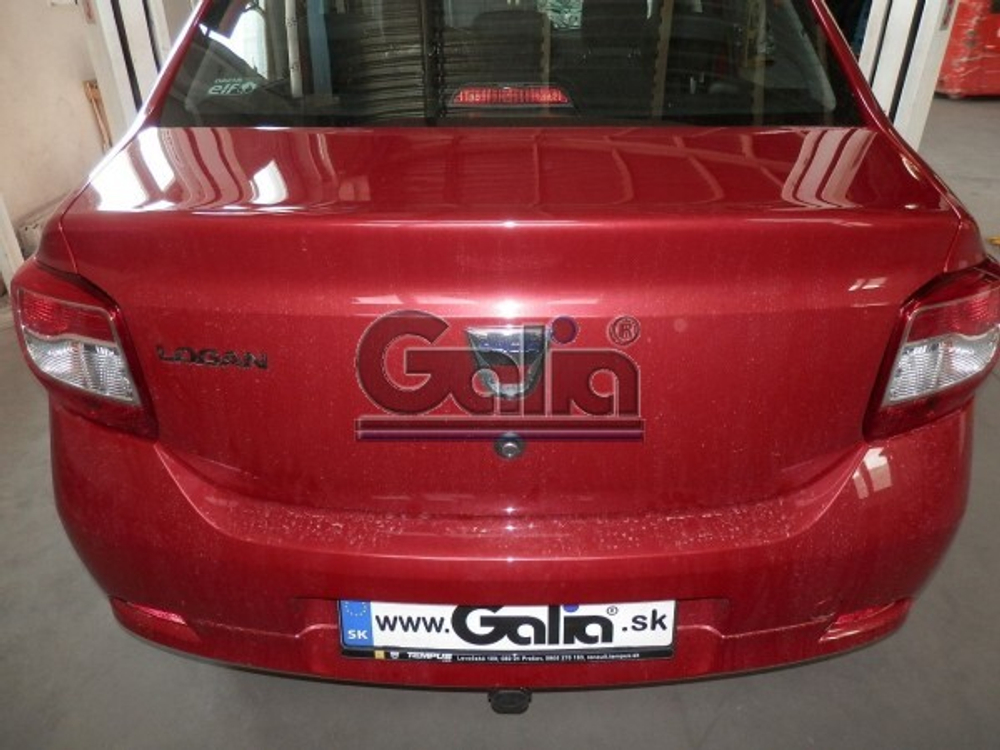 Фаркоп оцинкованный Galia D043A для Renault Logan II седан 2014-(паспорт и сертификат в комплекте)(без электрики)