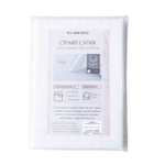 Наволочки 50х70 2 шт Страйп Сатин однотонный Отель белый 100% Хлопок 1x1 N1CTH03657