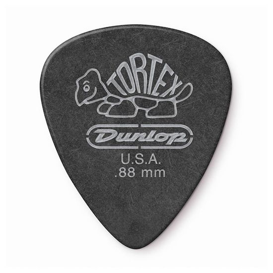 Медиаторы 72шт, 0,88мм, Dunlop 488R.88 Tortex Pitch Black Standard