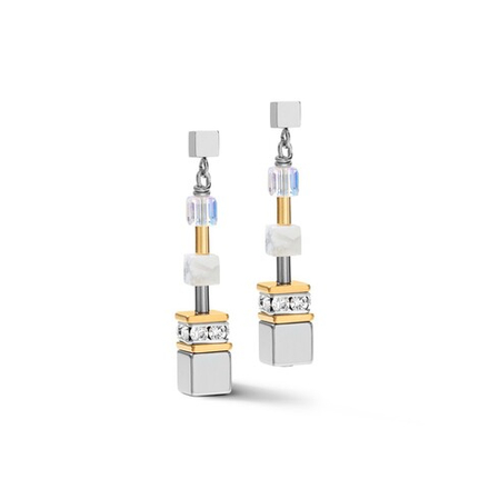 Серьги Coeur de Lion 4-In-1 Gold-Silver 5007/21-1617