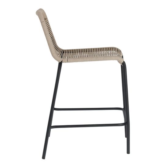 Полубарный стул Glenville 62 см бежевый