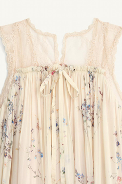 ZARA ПЛАТЬЕ ИЗ СМЕСОВОЙ ВИСКОЗЫ С ПРИНТОМ - LIMITED EDITION, РАЗНОЦВЕТНЫЙ