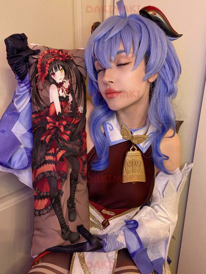 Мини дакимакура Куруми Токисаки из Рандеву с Жизнью арт. M0371, 60х20 см