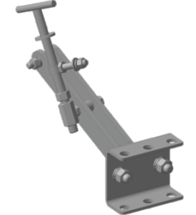 Сцепка для мотоблока поворотная Forza ССУ 70.300.16