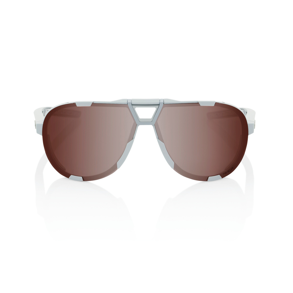 Спортивные очки 100% Westcraft / Soft Tact Stone Grey / HiPER Crimson Silver Mirror Lens
