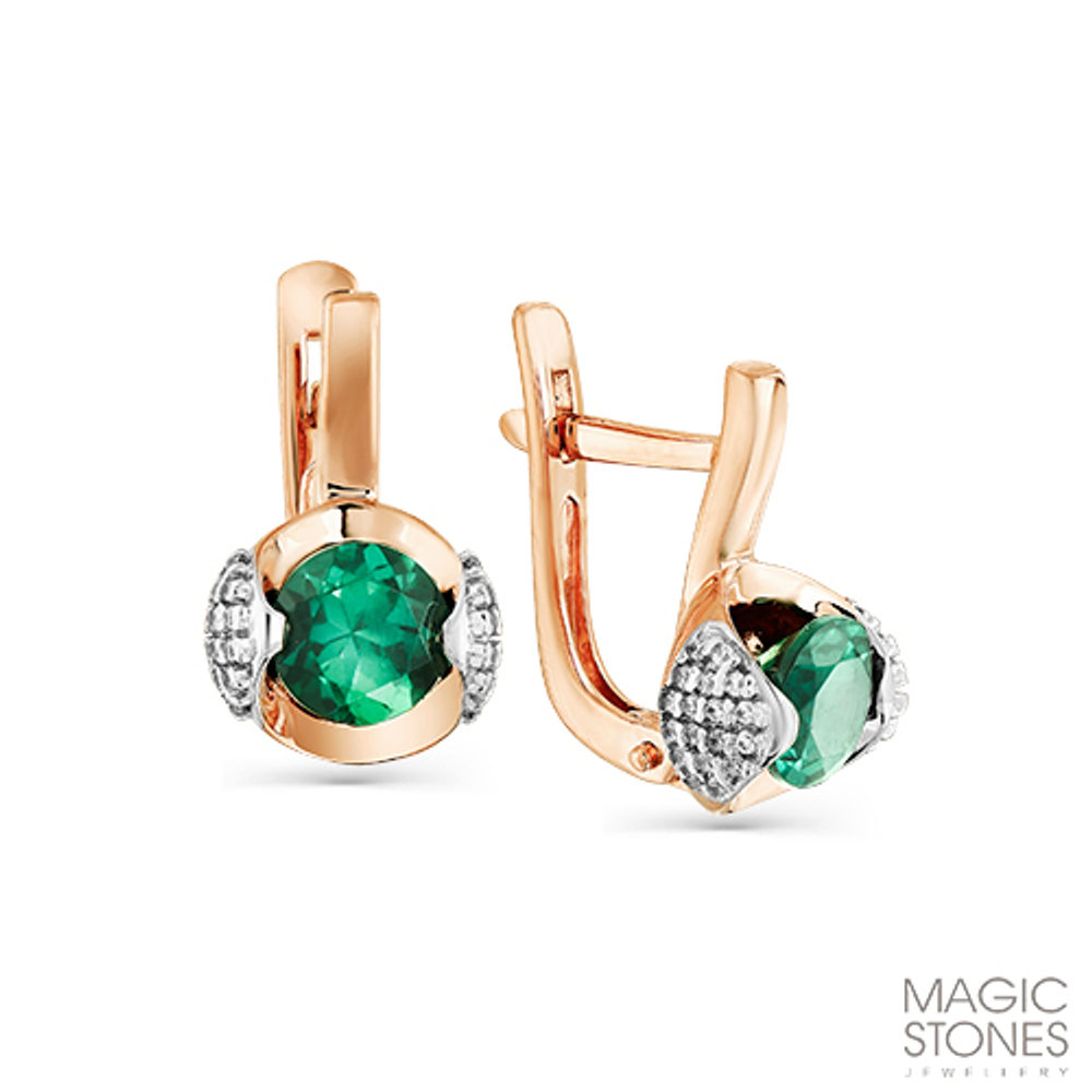 Серьги из золота 585 пробы