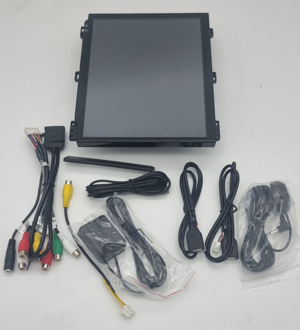 Магнитола для Cadillac Escalade 2006-2015 - Carmedia SF-C9701FW вертикальный экран 9.7" в стиле "Тесла" на Android 12, ТОП процессор, 6Гб+128Гб, CarPlay, 4G SIM-слот