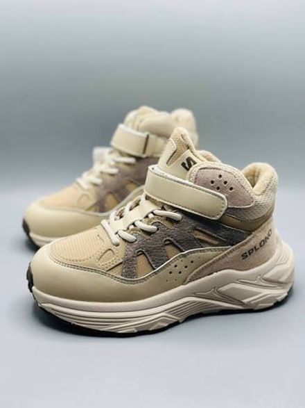 Детские кожаные ботинки Buba Splono на липучке