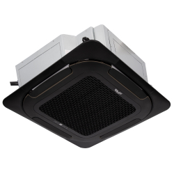 Комплект SHUFT SFLC_C-36HN1_V2_BL полупромышленной сплит-системы, кассетного типа (черная панель)