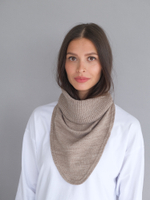 Манишка вязаная (Тауп)