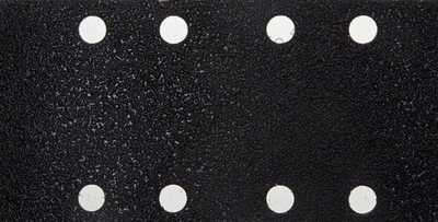 Лист шлиф. универсал. URAGAN ″Оптимален для твердых пород дерева″ 8 отверстий по линии, для ПШМ, P80, 80х166мм, 50шт